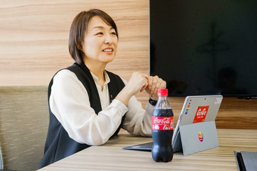 コカ·コーラ ボトラーズジャパン株式会社インタビュー写真1