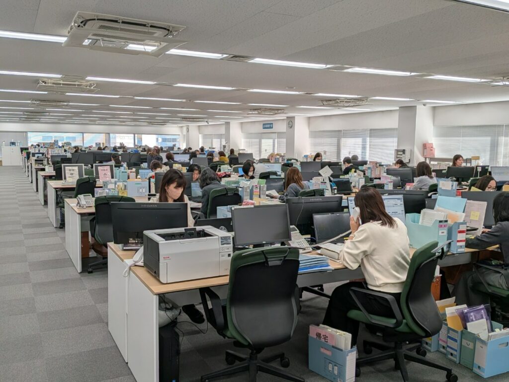 執務スペース内の風景(東京 品川オフィス)