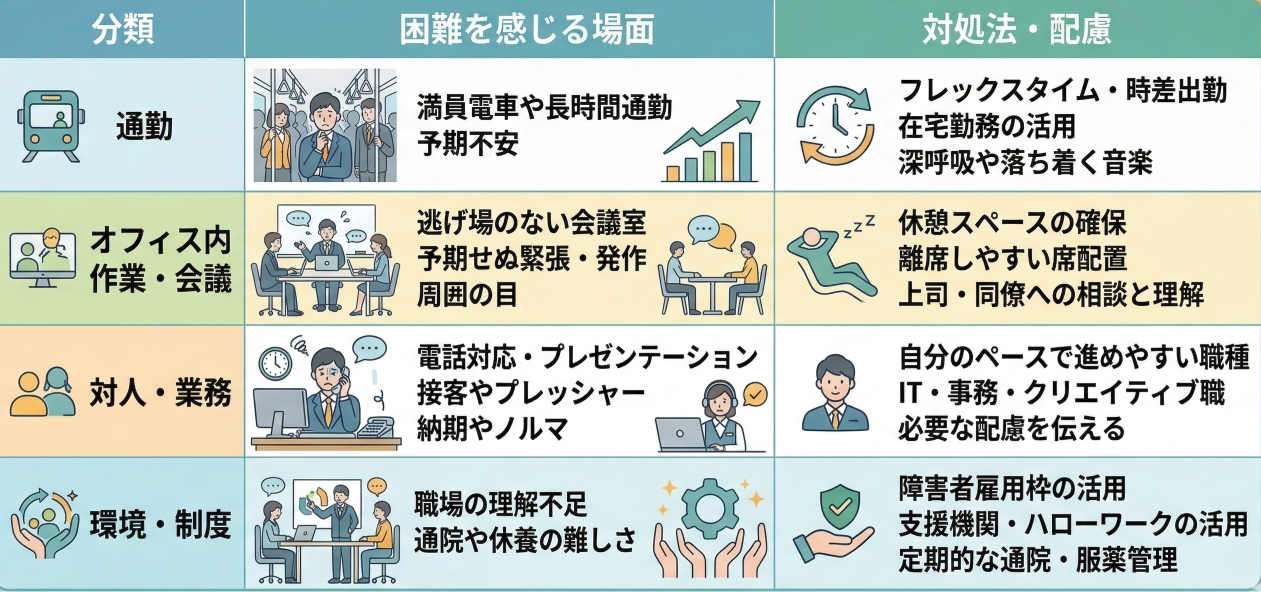 パニック障害/困難事例・配慮